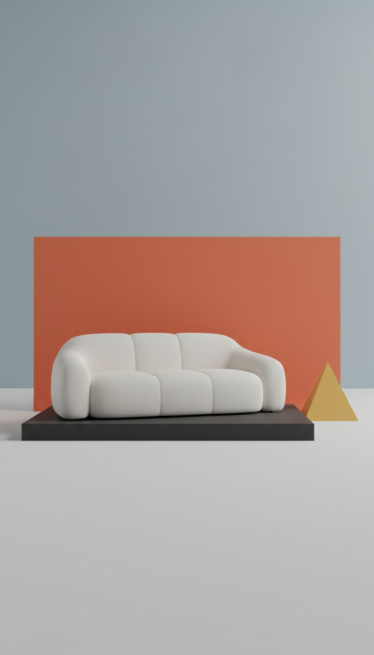 Matte Cloud Low-Profile Sofa